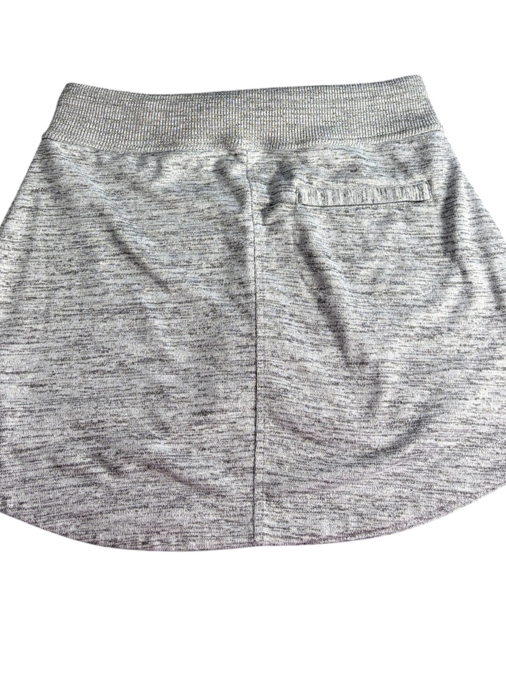 Zobha Gray Heather Knit Mini Skirt